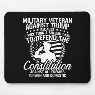 Veterans Against Trump 2020 Usa Election Mouse Pad