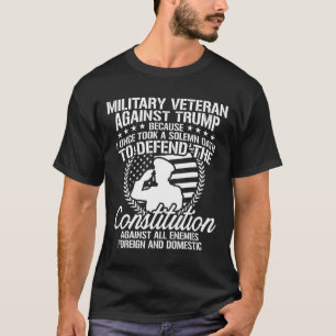 Veterans Against Trump 2020 Usa Election T-Shirt