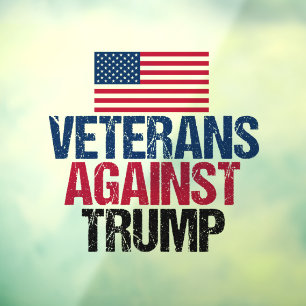 Veterans Against Trump American Flag