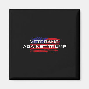 Veterans Against Trump - Anti-trump  Magnet