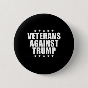 Veterans Against Trump Anti-trump Veterans Against 6 Cm Round Badge