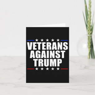 Veterans Against Trump Anti-trump Veterans Against Card