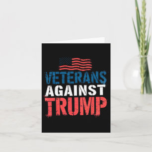 Veterans Against Trump Constitution Over Kings Card