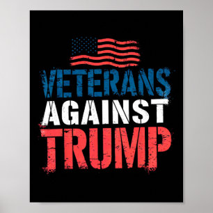Veterans Against Trump Constitution Over Kings Poster