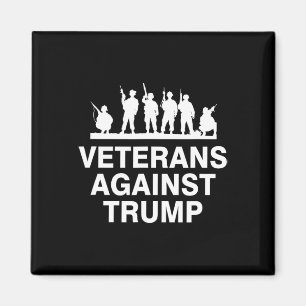 Veterans Against Trump  Magnet