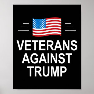Veterans Against Trump - Poster