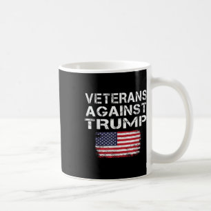 Veterans Against Trump Tee _ Military Vets Against Coffee Mug