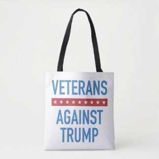 Veterans Against Trump Tote Bag