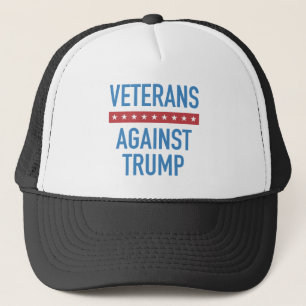 Veterans Against Trump Trucker Hat