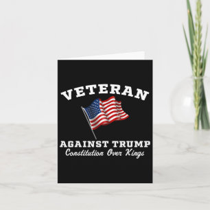 Veterans Againt Trump Constitution Over Kings Card