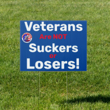Veterans are not suckers and Loser RATG