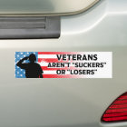 Veterans Aren't Suckers Or Losers Anti-Trump