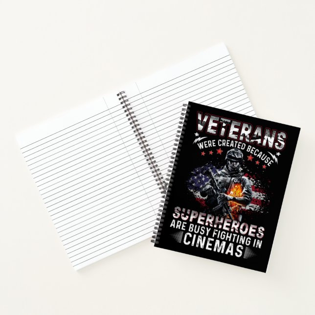 Veterans Because Superheroes Busy in Cinemas  Notebook (Inside)