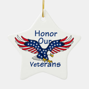 Veterans Ceramic Tree Decoration