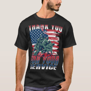 Veterans Day American Flag Life Pride Military Hon T-Shirt