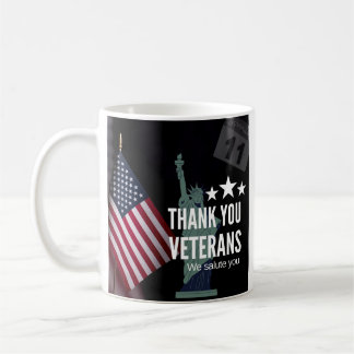 veterans day appreciation - thank you veterans coffee mug