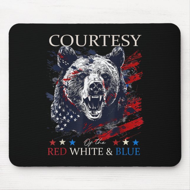 Veterans Day Black Labs Lives Problem Parody Labra Mouse Pad (Front)