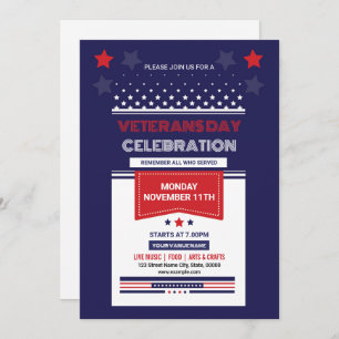 Veterans Day Flyer Template