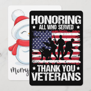 Veterans Day, Halloween, and Christmas 2025 Holiday Card