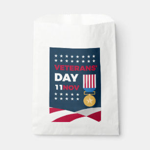 Veterans Day - Honouring all who served Favour Bag