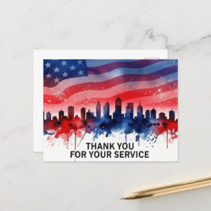 Veterans Day - Honouring all who served Postcard