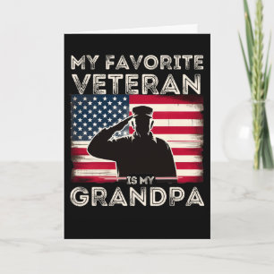Veterans Day Military My Favourite Veteran Is My G Card