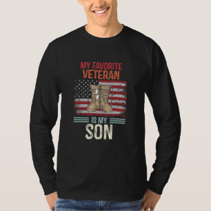 Veterans Day My Favourite Veteran Is My Son T-Shirt