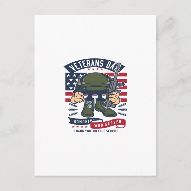 Veterans Day Postcard (Front)