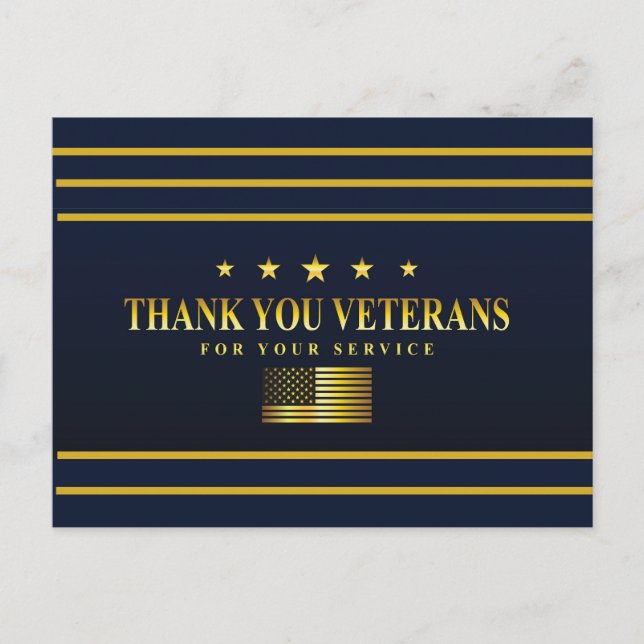 Veterans Day Postcard (Front)