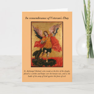 Veteran's Day Prayer Ver 2 Holiday Card