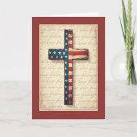Veterans Day Religious Cross Faith Honor Freedom