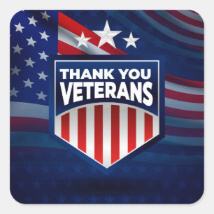 Veterans Day  Square Sticker