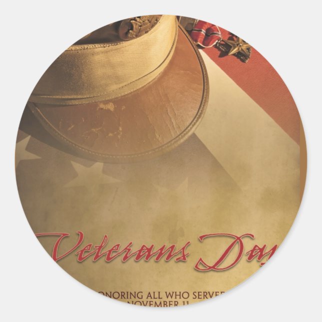 VETERANS DAY STICKER (Front)