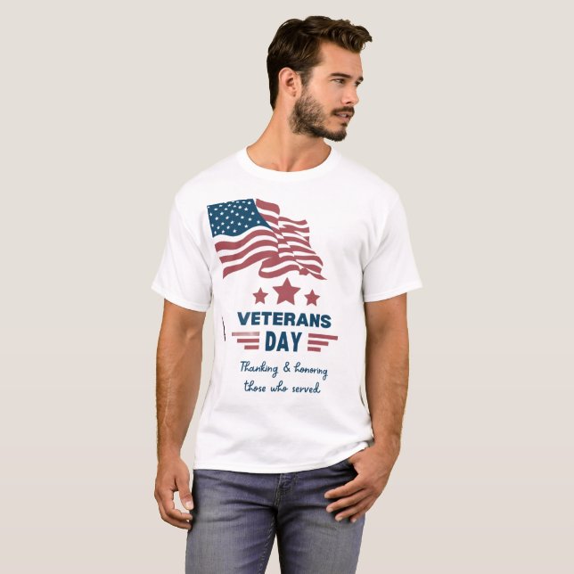 Veterans Day t-shirt usa memorial 2025 (Front Full)
