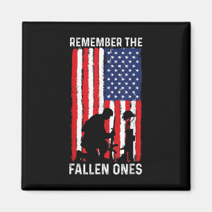 Veterans Day The Fallen Patriotic Veteran Magnet