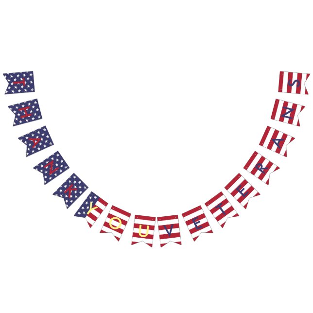 Veterans Day Typography American Flag Colours (All)