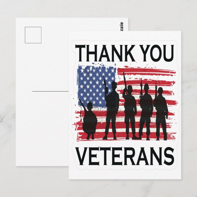 Veterans Day, Veterans Day 2025, Veterans Day 2026 Postcard (Front/Back)