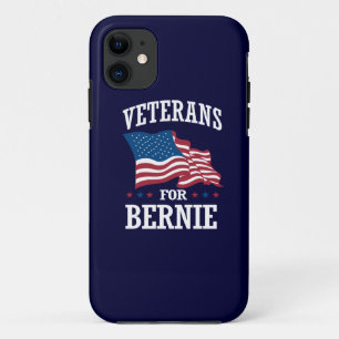 VETERANS FOR BERNIE SANDERS iPhone 11 CASE