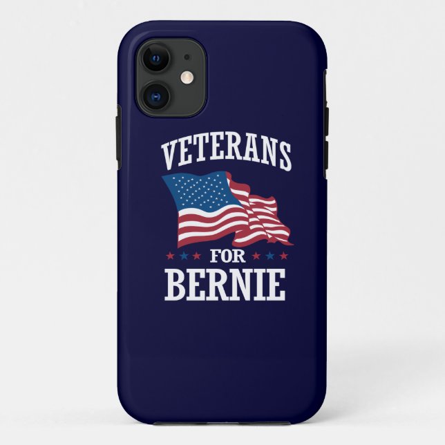 VETERANS FOR BERNIE SANDERS Case-Mate iPhone CASE (Back)
