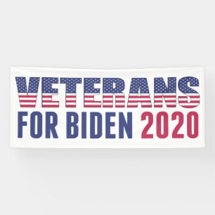 Veterans for Biden 2020 Banner