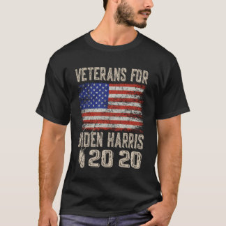 Veterans for Biden Harris 2020 T-Shirt