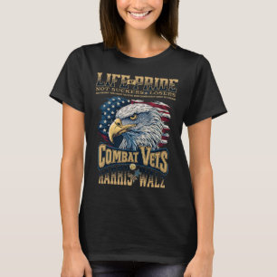 Veterans For Harris Wheimer 2024 Military Vets Aga T-Shirt