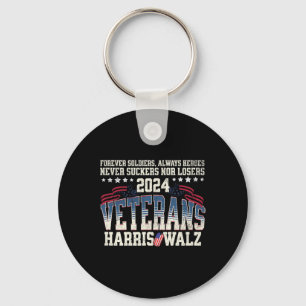 Veterans For Harris Wheimer 2024 Proud Vets Agains Key Ring