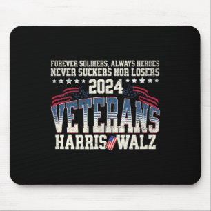 Veterans For Harris Wheimer 2024 Proud Vets Agains Mouse Pad