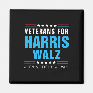 Veterans For Harris Wheimer 2024 When We Fight We Magnet