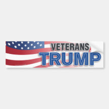 Veterans For Trump Patriotic American Flag