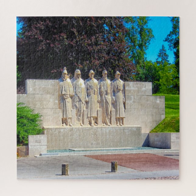 Veterans Memorial Verdun France Jigsaw Puzzle (Vertical)