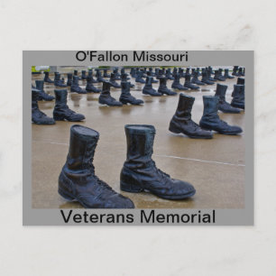 Veterans Memorial Walk Postcard