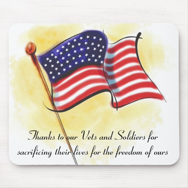 Veterans Mousepad (Front)