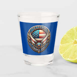 Veteran's Thank You Day Shot Glass